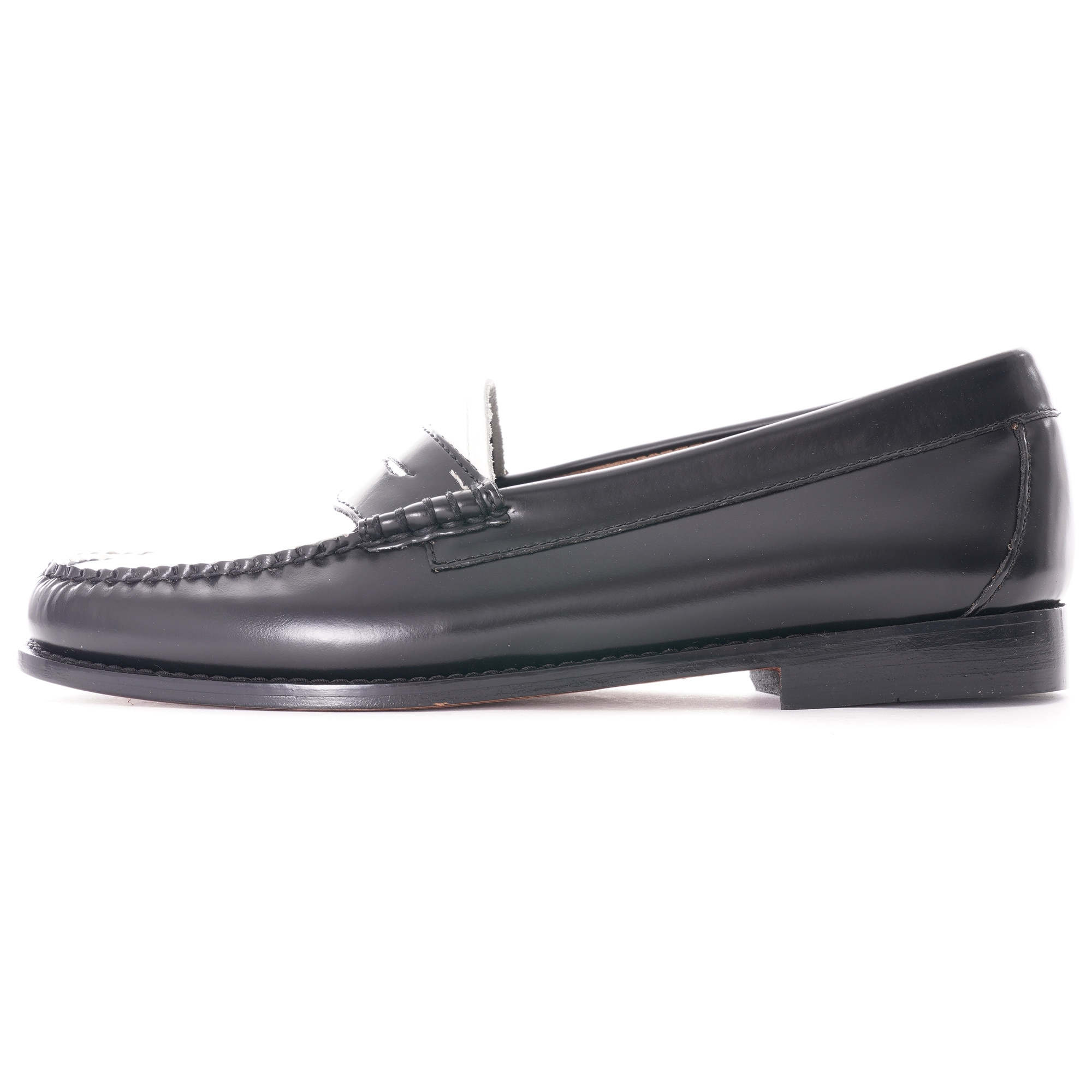 Gh Bass Weejuns Womens Penny Loafers Blackwhite Aus Stockists 6541