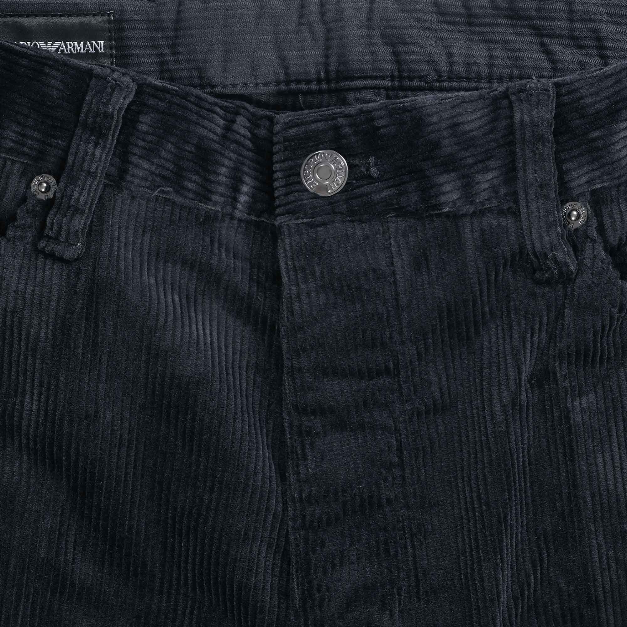 Armani store corduroy jeans