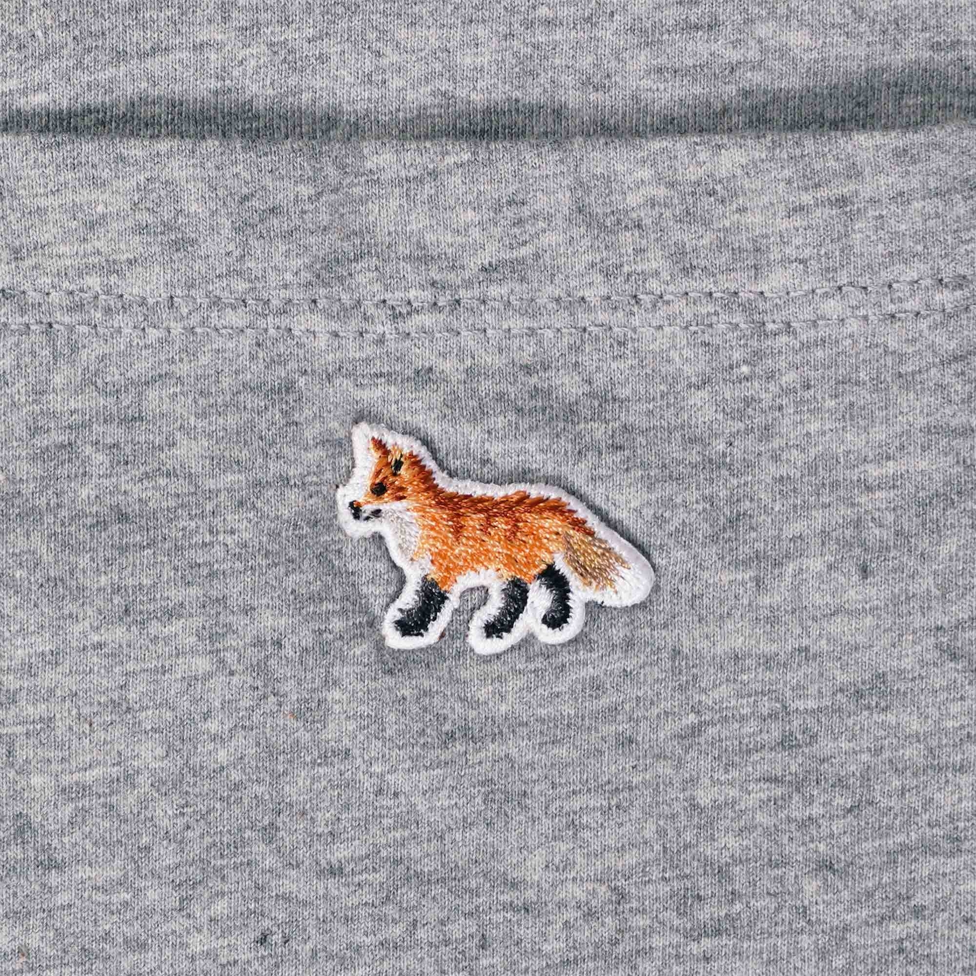 Maison Kitsune Baby Fox Patch Pocket T-Shirt - Grey