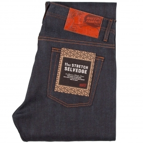 Forever Blue Stretch Selvedge Super Guy, Naked And Famous